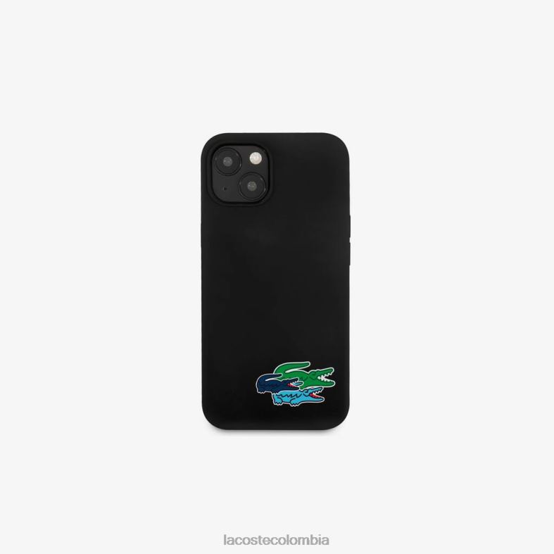 funda de silicona para iphone 14 blanco Lacoste accesorios hombres 80XZX2221