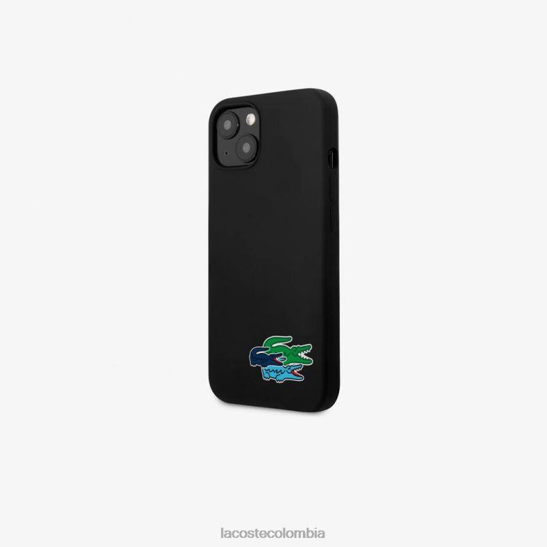 funda de silicona para iphone 14 plus blanco Lacoste accesorios hombres 80XZX2223