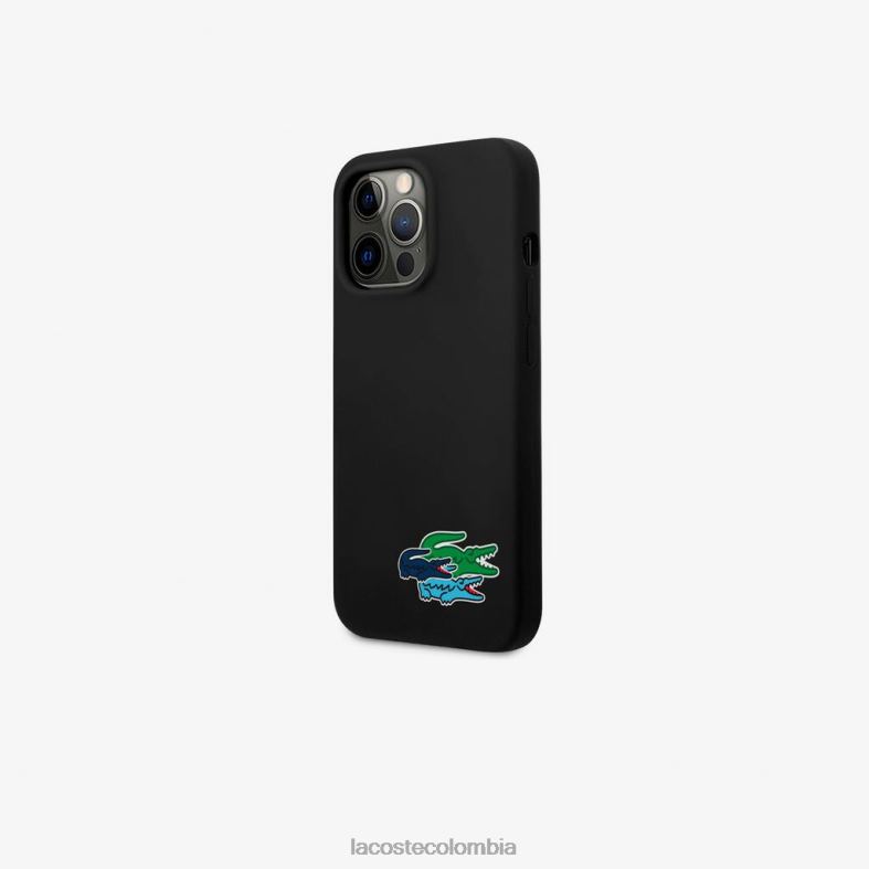 funda de silicona para iphone 14 pro max blanco Lacoste accesorios hombres 80XZX2216