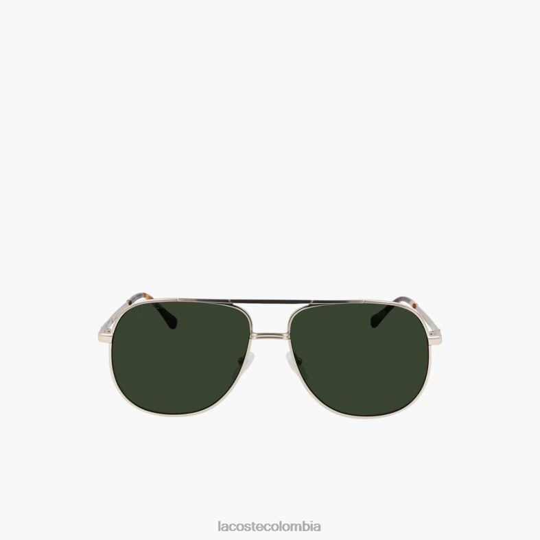 gafas de sol navigator metal firma 101 oro Lacoste accesorios hombres 80XZX2917