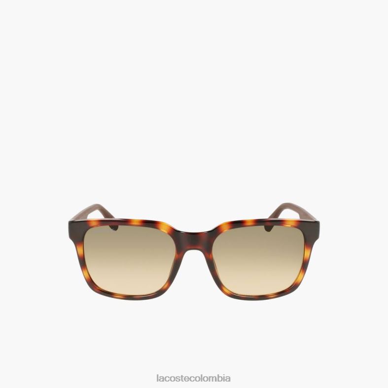 gafas de sol rectangulares línea activa la habana oscura Lacoste accesorios hombres 80XZX2282