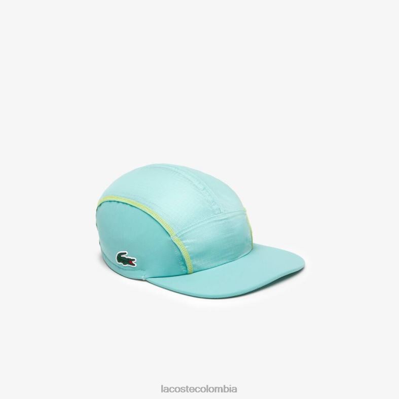 gorra deportiva girolle con visera plegable menta Lacoste accesorios hombres 80XZX1917