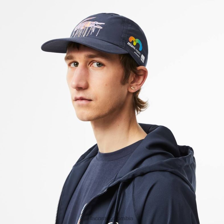 gorra sport miami open edition azul Lacoste accesorios hombres 80XZX2185