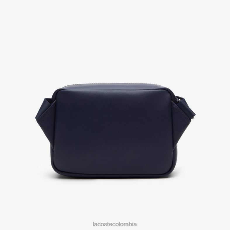 bolso reporter con bordes en contraste púrpura Lacoste bolsos y marroquinería hombres 80XZX1956