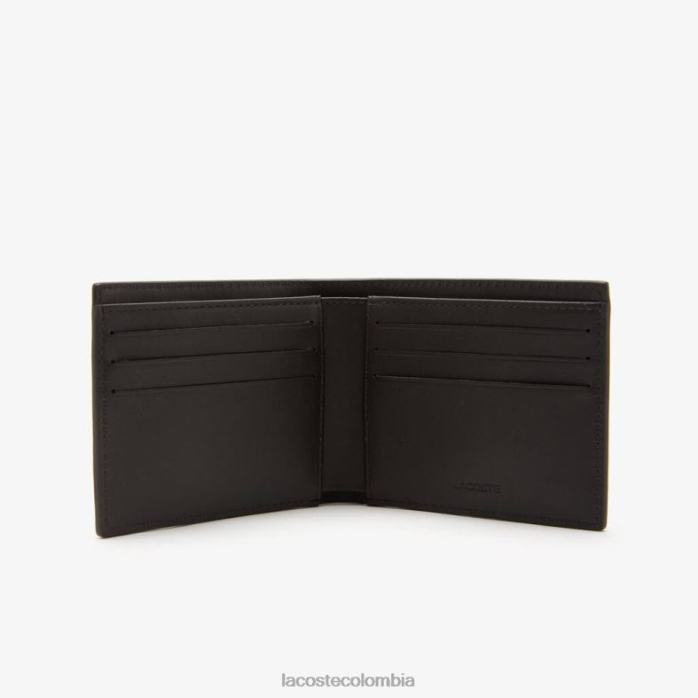 set de regalo con cartera y llavero a juego negro Lacoste bolsos y marroquinería hombres 80XZX2128