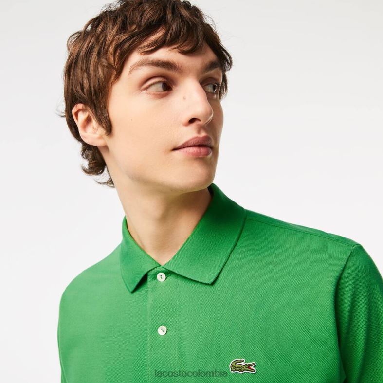 polo original l.12.12 verde Lacoste ropa hombres 80XZX156