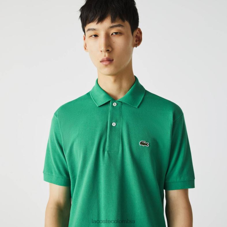 polo original l.12.12 verde Lacoste ropa hombres 80XZX884