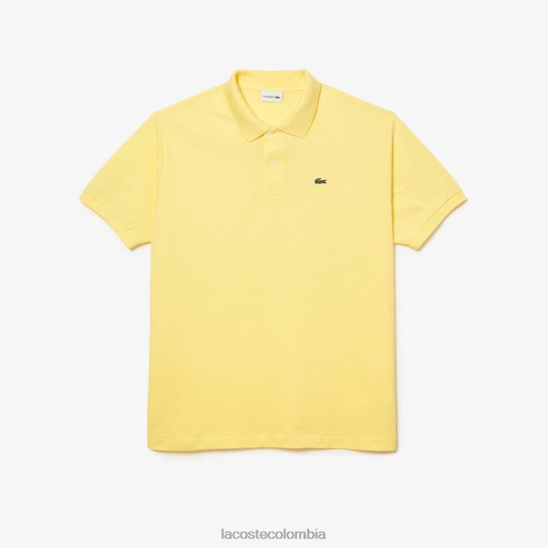 polo petit piqué de algodón - talla grande - grande amarillo Lacoste ropa hombres 80XZX247