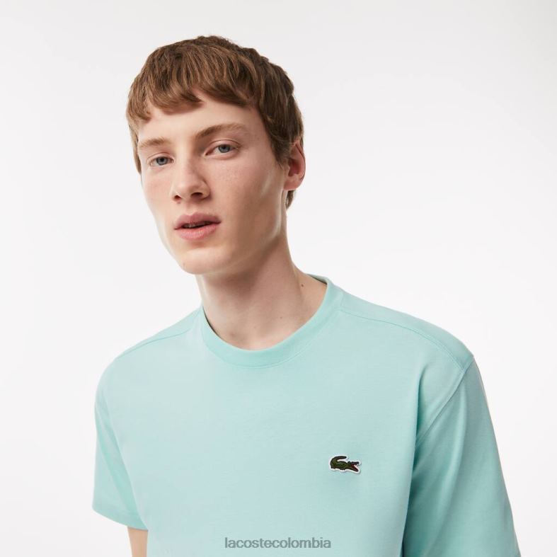 camiseta deportiva transpirable menta Lacoste ropa hombres 80XZX82