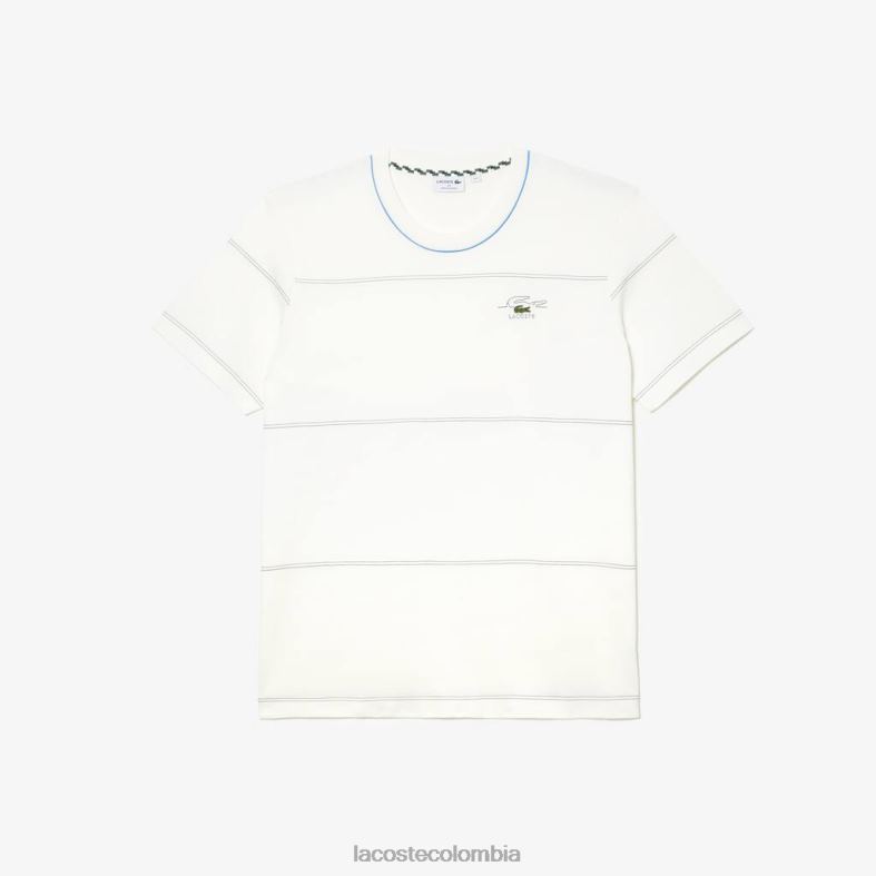 camiseta holgada - talla grande - alta blanco Lacoste ropa hombres 80XZX246