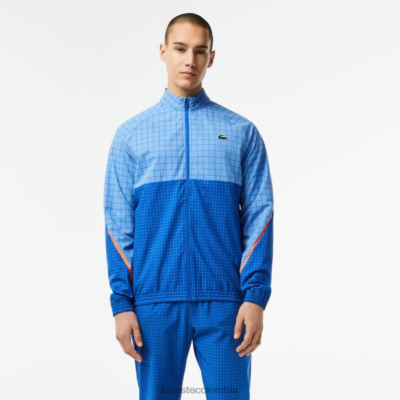 conjunto jogging tenis x novak djokovic azul Lacoste ropa hombres 80XZX269