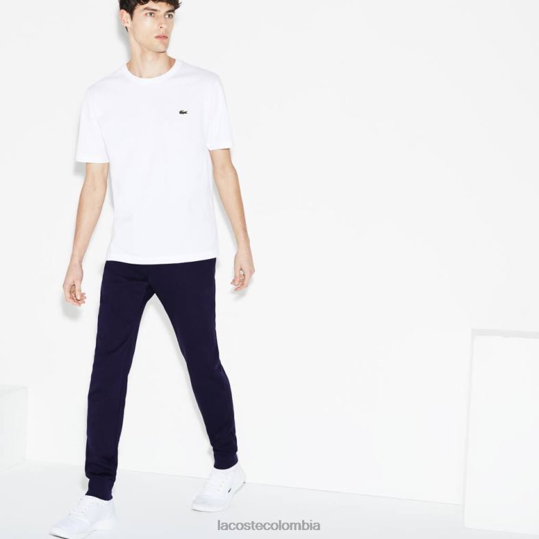 pantalones deportivos de tenis de lana Azul marino Lacoste ropa hombres 80XZX961