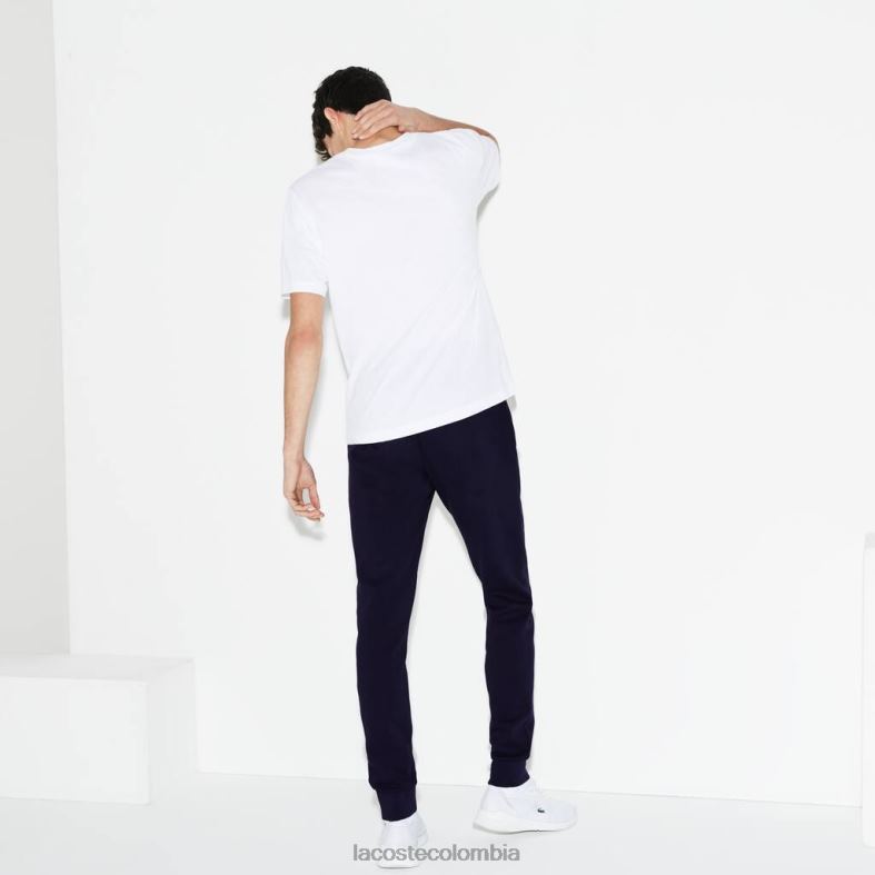 pantalones deportivos de tenis de lana Azul marino Lacoste ropa hombres 80XZX961