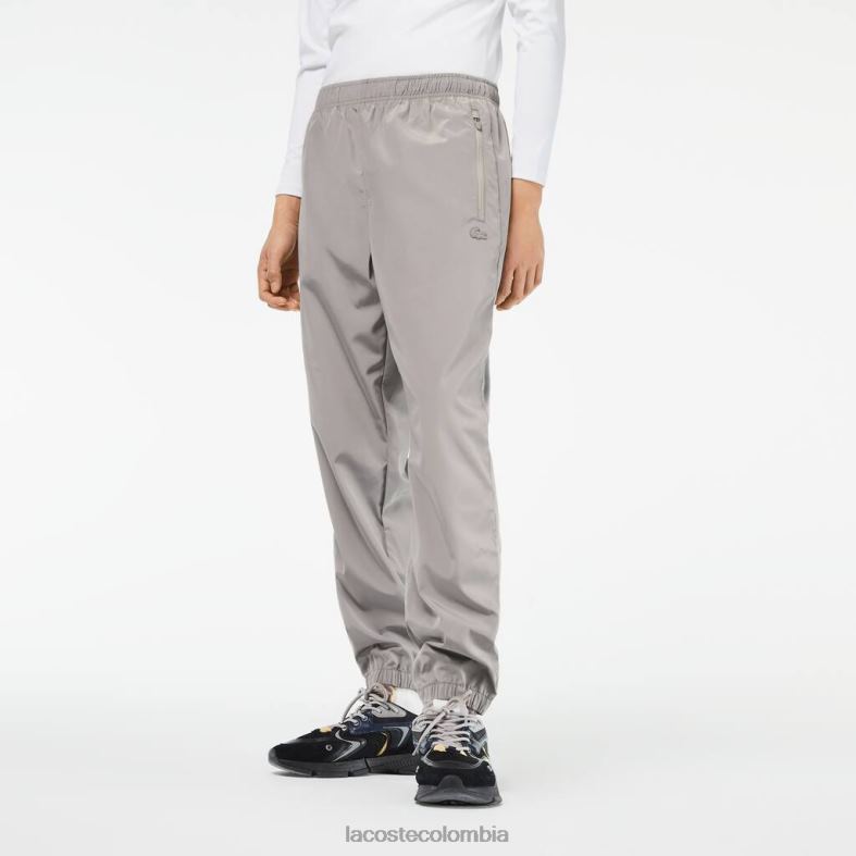 pantalones de chándal con coordenadas gps gris Lacoste ropa hombres 80XZX303