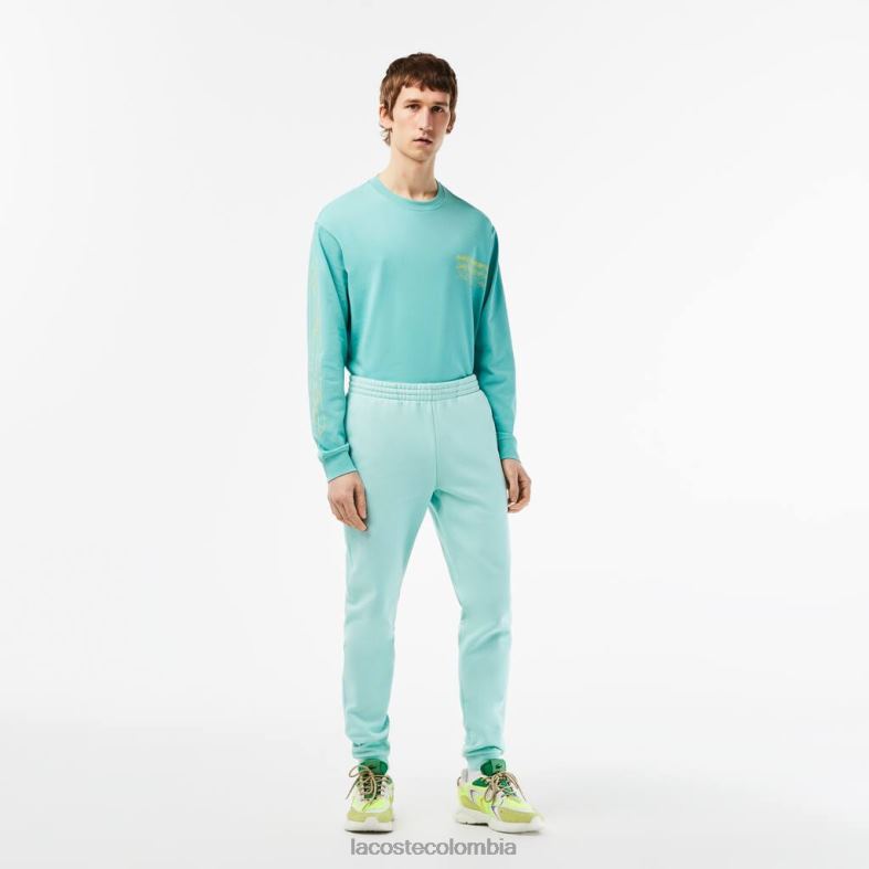 pantalones de chándal con corte tapered menta Lacoste ropa hombres 80XZX345
