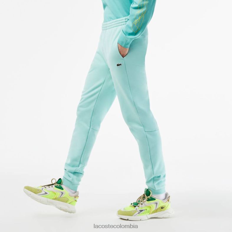 pantalones de chándal con corte tapered menta Lacoste ropa hombres 80XZX345