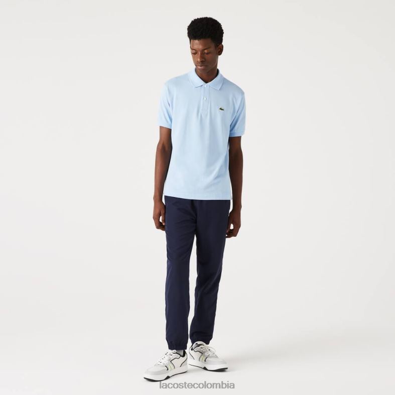 pantalones deportivos repelentes al agua de ajuste regular Azul marino Lacoste ropa hombres 80XZX332