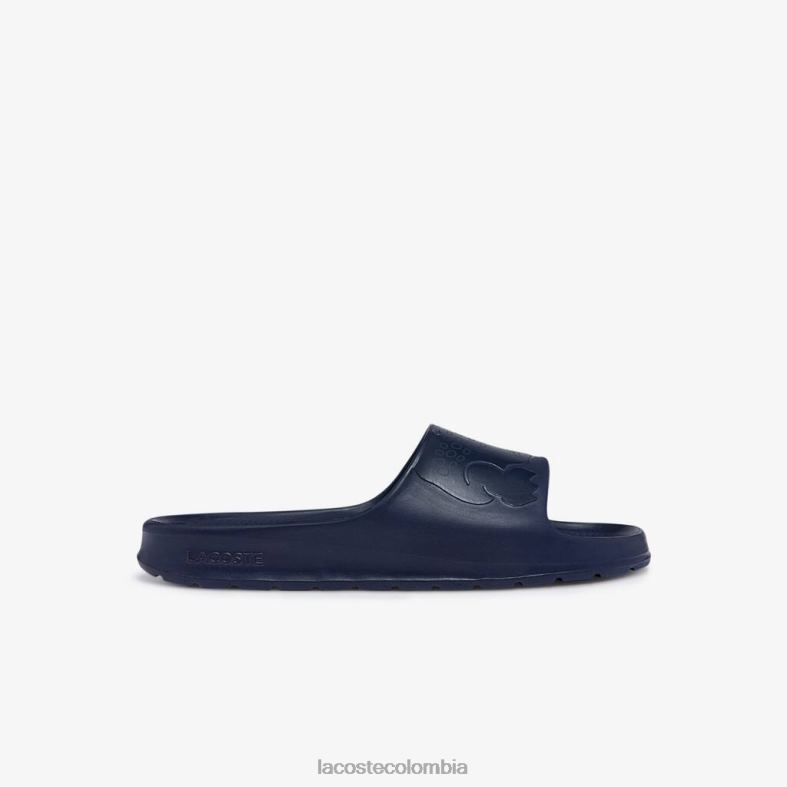 chanclas con tira del logo en material sintético Croco 2.0 Armada Lacoste zapatos hombres 80XZX1832