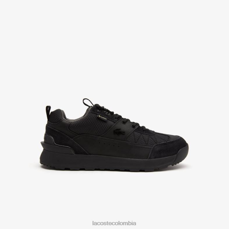 Zapatillas urban breaker lo gtx de tela y piel negro Lacoste zapatos hombres 80XZX1864