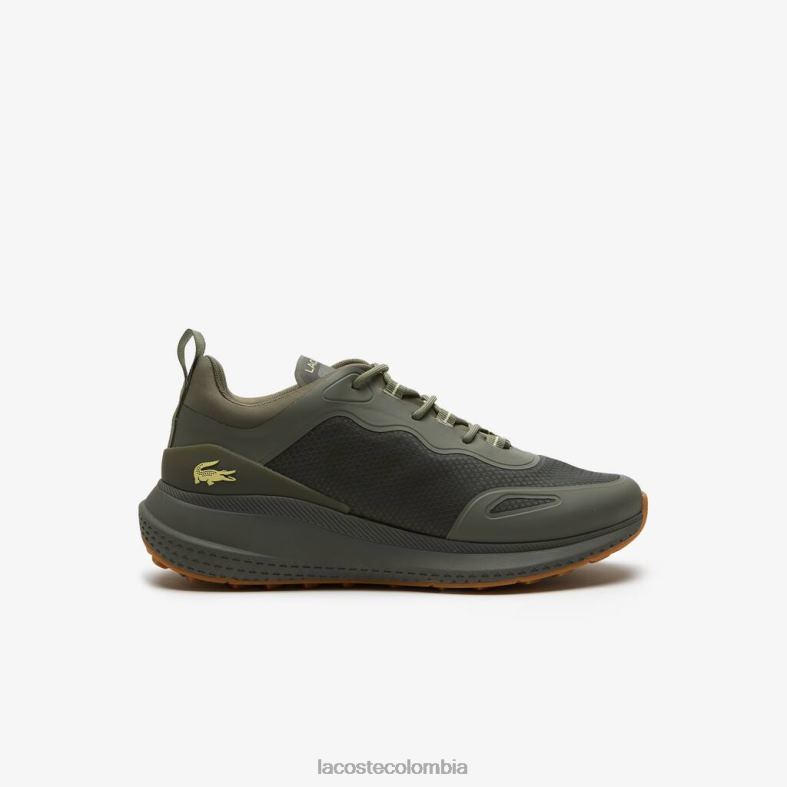 zapatillas active 4851 de tela verde oscuro/verde oscuro Lacoste zapatos hombres 80XZX1886