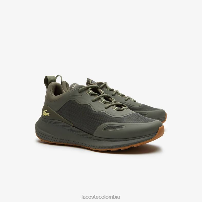 zapatillas active 4851 de tela verde oscuro/verde oscuro Lacoste zapatos hombres 80XZX1886