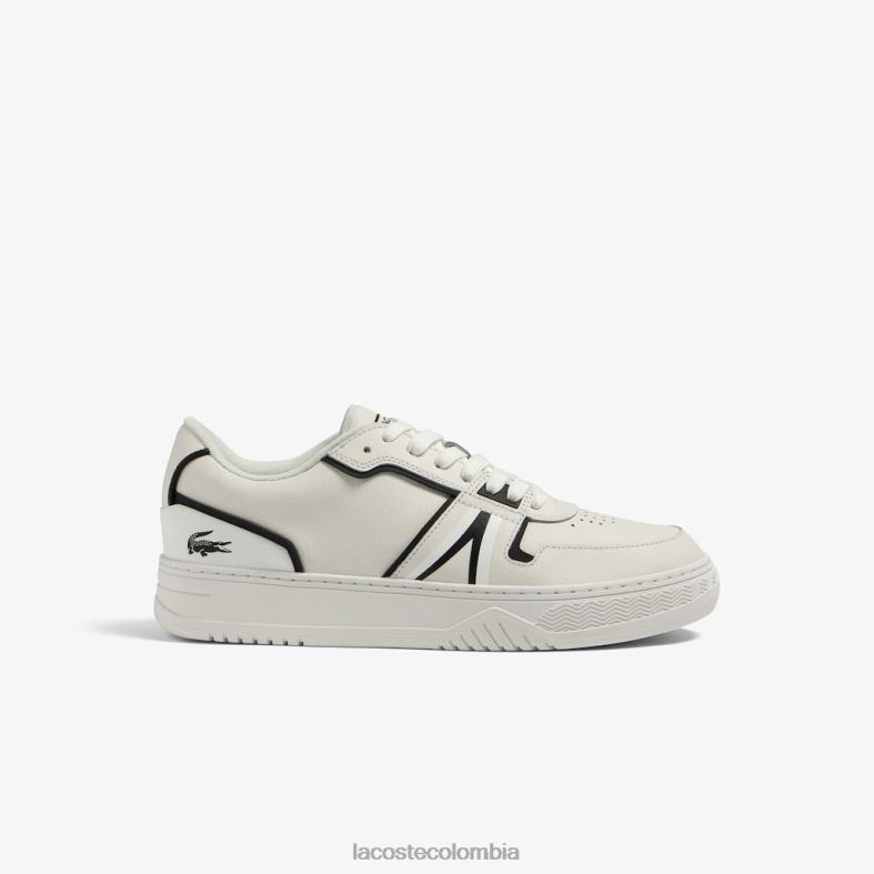 zapatillas l001 baseline de piel blanco Lacoste zapatos hombres 80XZX1725