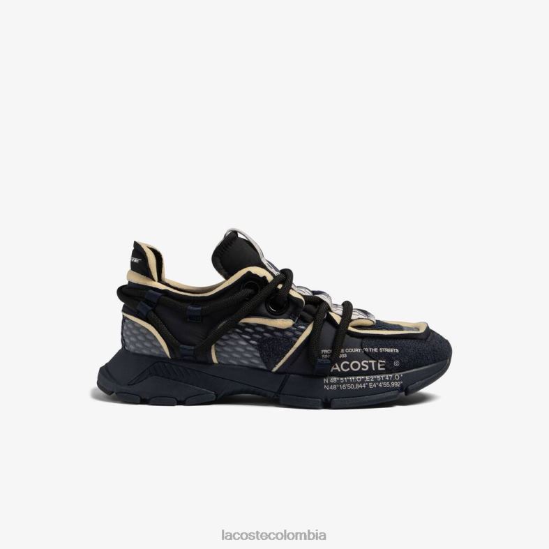 zapatillas l003 active runway textil Armada Lacoste zapatos hombres 80XZX1734