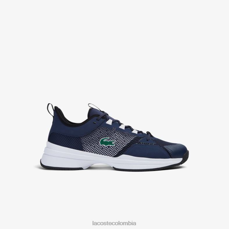tenis ag-lt21 textil azul marino y blanco Lacoste zapatos hombres 80XZX1904