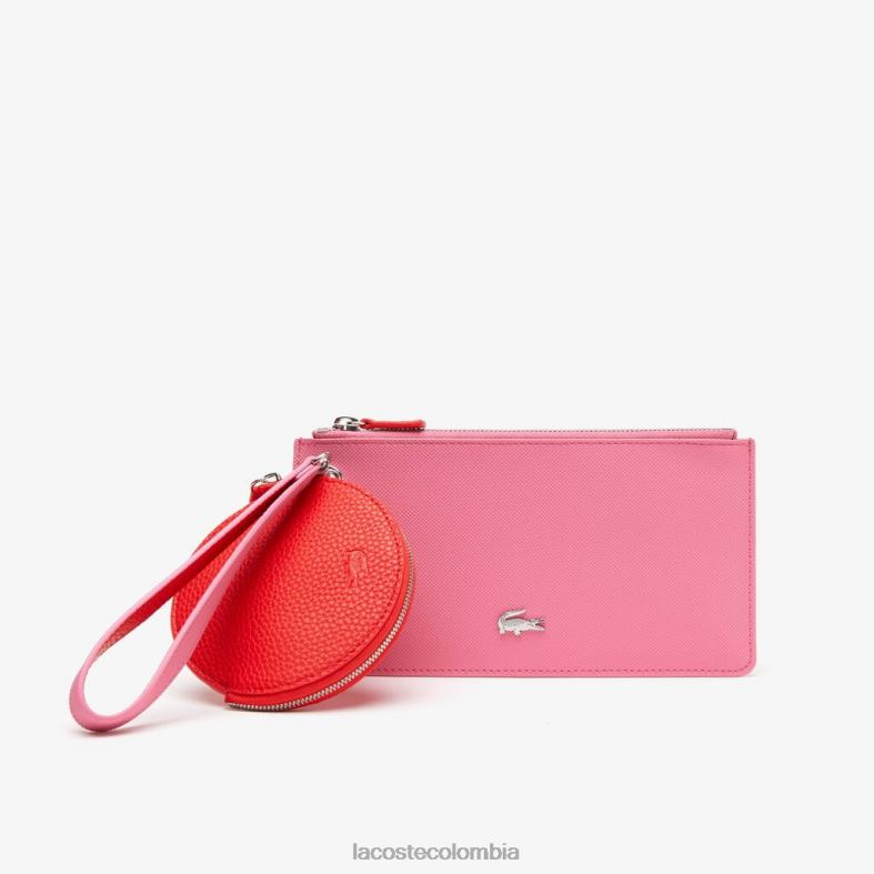 bolsa doble reversible anna con cordón reseda corrida Lacoste bolsos y marroquinería mujer 80XZX2764