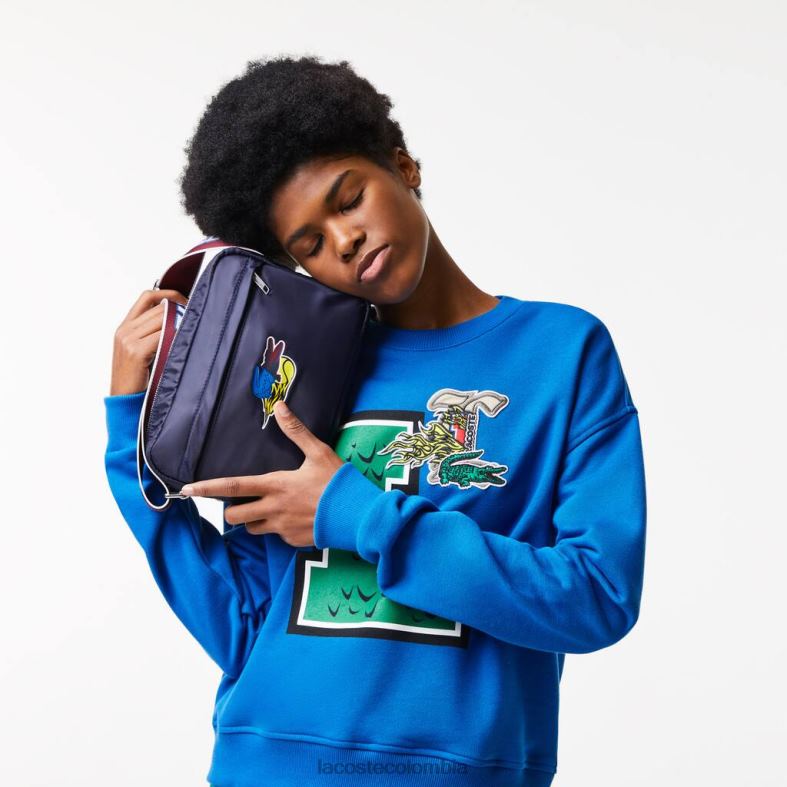 bolso cruzado con la marca marina 166 andrinopla Lacoste bolsos y marroquinería mujer 80XZX2875