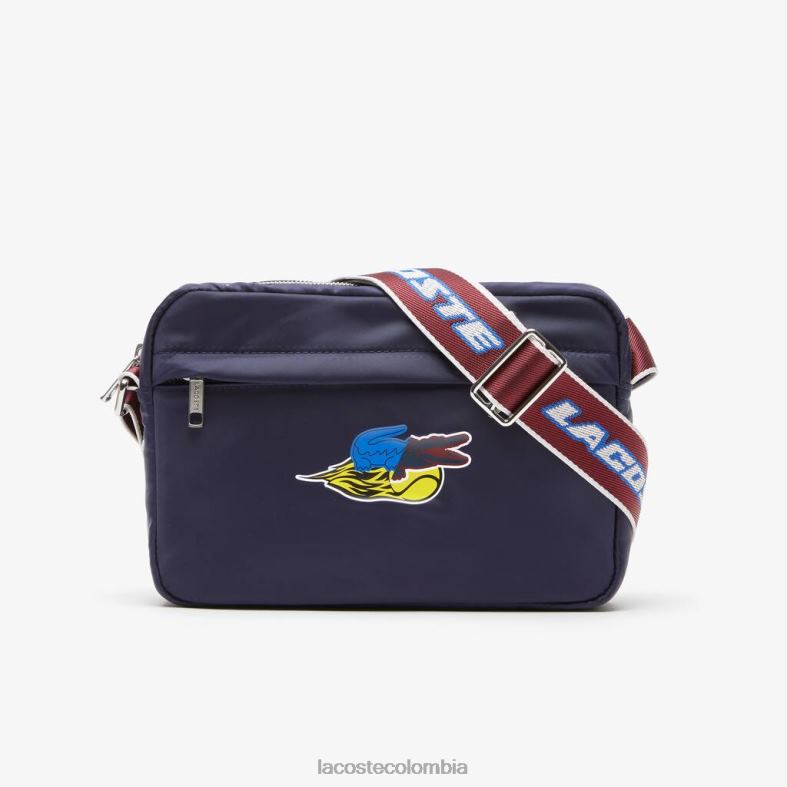 bolso cruzado con la marca marina 166 andrinopla Lacoste bolsos y marroquinería mujer 80XZX2875