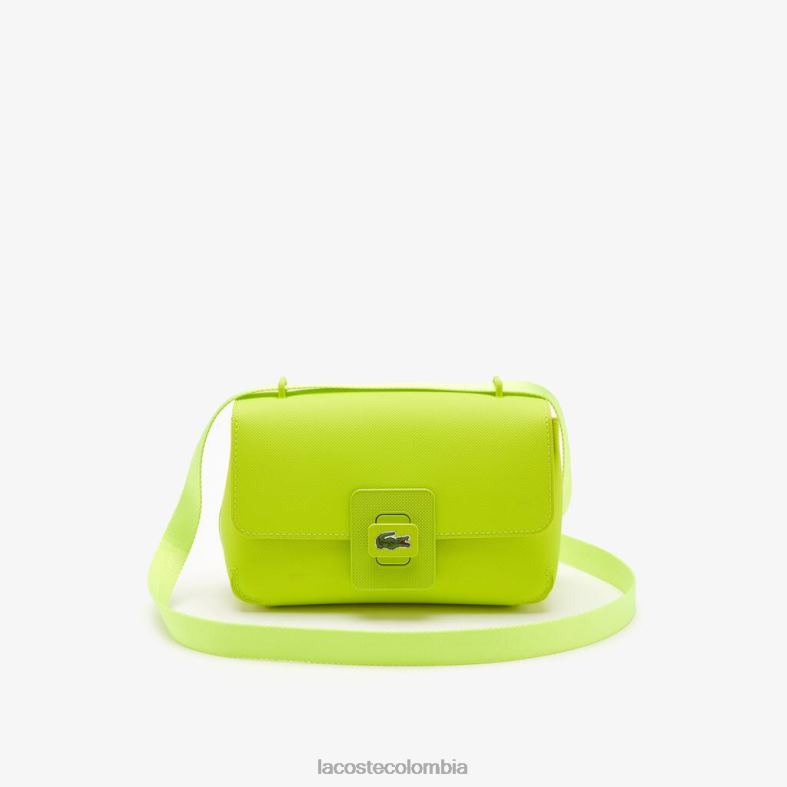 bolso cruzado l.12.12 con cierre metálico cal Lacoste bolsos y marroquinería mujer 80XZX2851