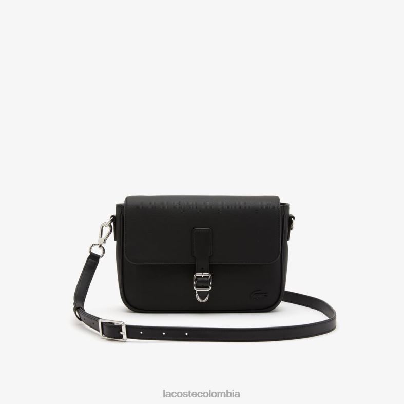 bolsa tipo mensajero con cierre de hebilla negro Lacoste bolsos y marroquinería mujer 80XZX2873