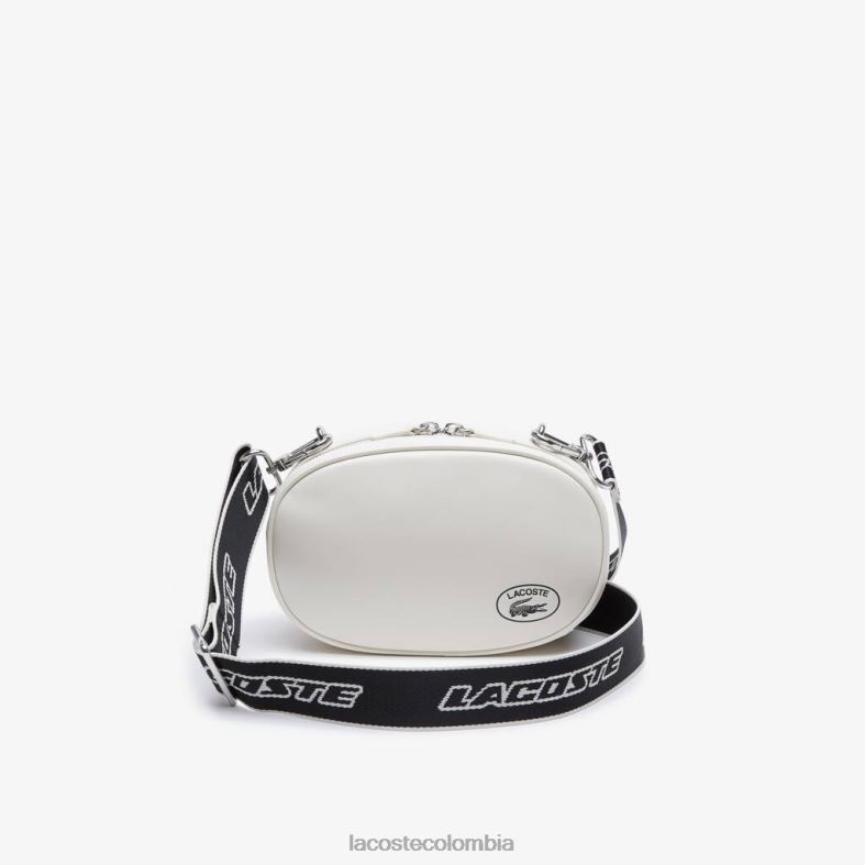 bolso para cámara redondo con correa y logo laponie negra Lacoste bolsos y marroquinería mujer 80XZX2877