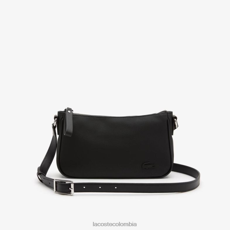 bolsa crossbody con correa ajustable negro Lacoste bolsos y marroquinería mujer 80XZX2799