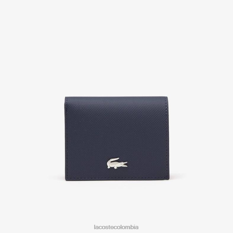 cartera plegable pequeña con cierre a presión Anna marino 166 rojo Lacoste bolsos y marroquinería mujer 80XZX2841