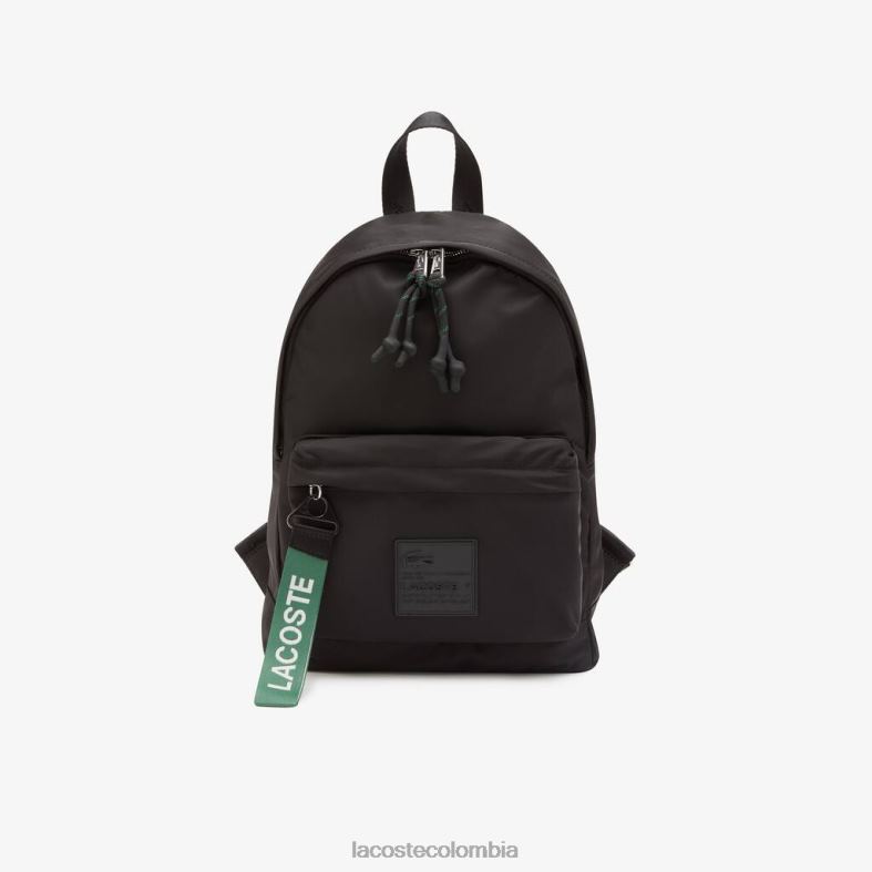 mochila con tirador y parche distintivo negro Lacoste bolsos y marroquinería mujer 80XZX2863
