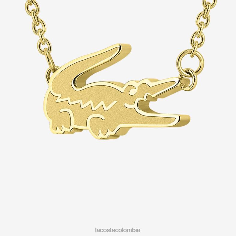 pulsera de cocodrilo oro Lacoste joyas mujer 80XZX2903