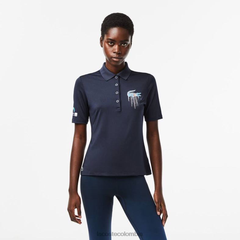 polo deportivo miami edición abierta azul Lacoste ropa mujer 80XZX2374
