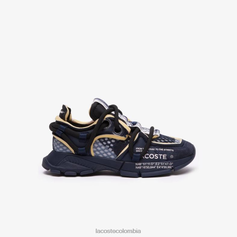 zapatillas l003 active runway textil Armada Lacoste zapatos mujer 80XZX2690