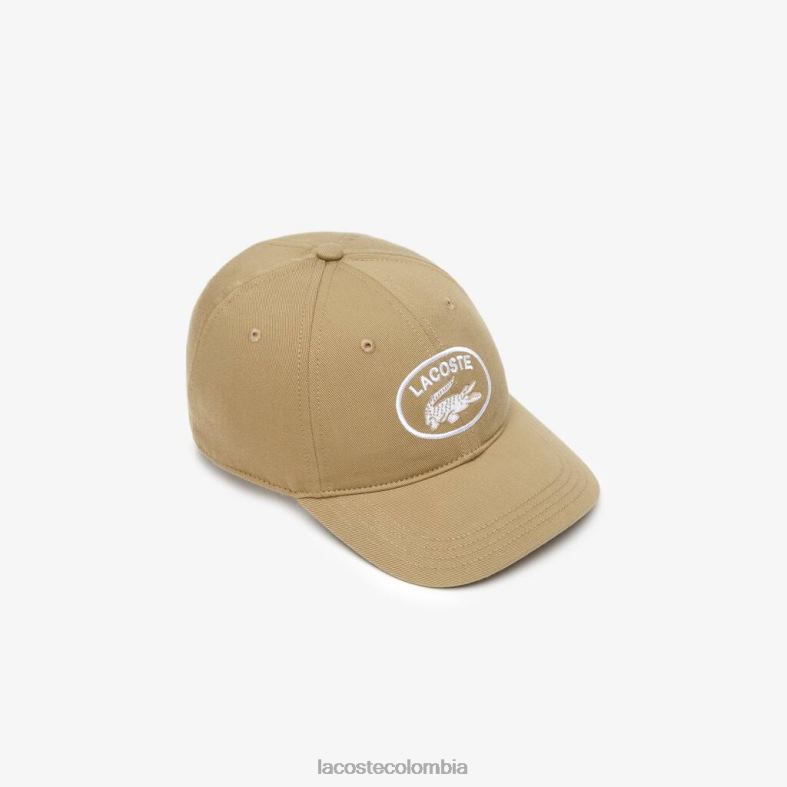 gorra ajustable con ojales en contraste beige Lacoste accesorios niños 80XZX2167