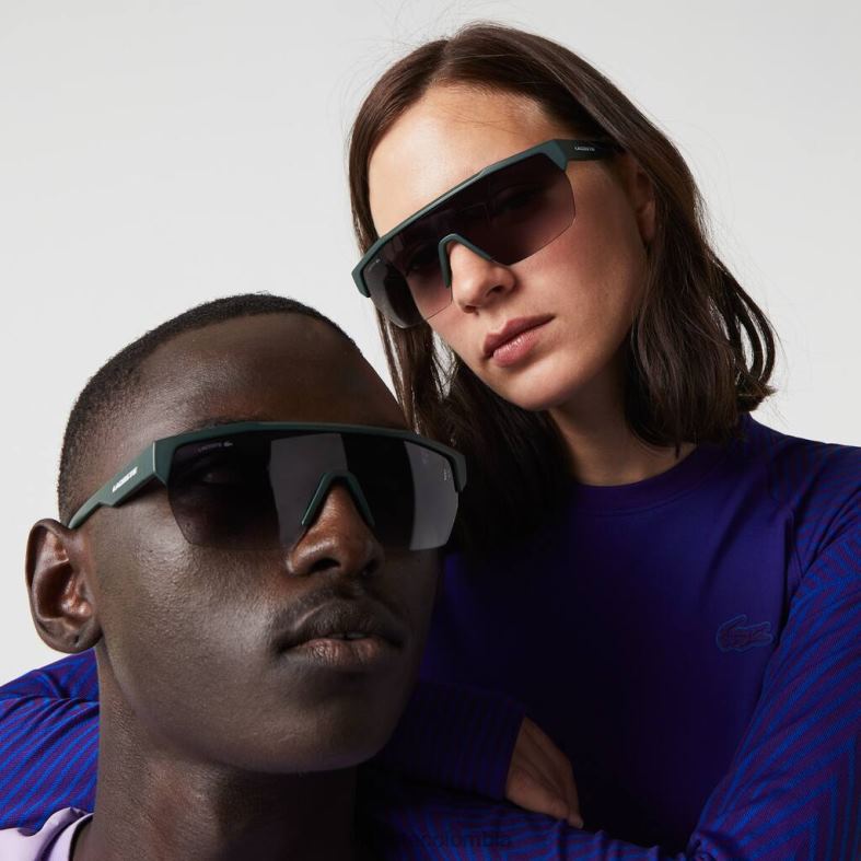 gafas de sol activas verde mate Lacoste accesorios unisexo 80XZX2349