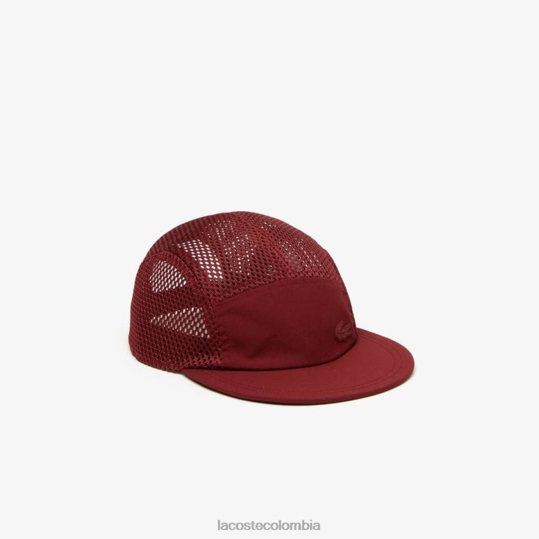 gorro de cocodrilo de silicona Burdeos Lacoste accesorios unisexo 80XZX1921