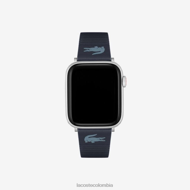 correa de cuero azul para apple watch azul Lacoste accesorios unisexo 80XZX2195