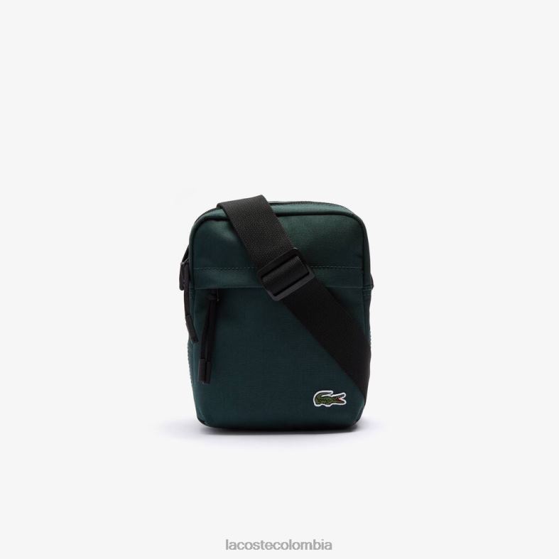 bolsa multiusos vertical de lona neocroc plumaje negro Lacoste bolsos y marroquinería unisexo 80XZX2119
