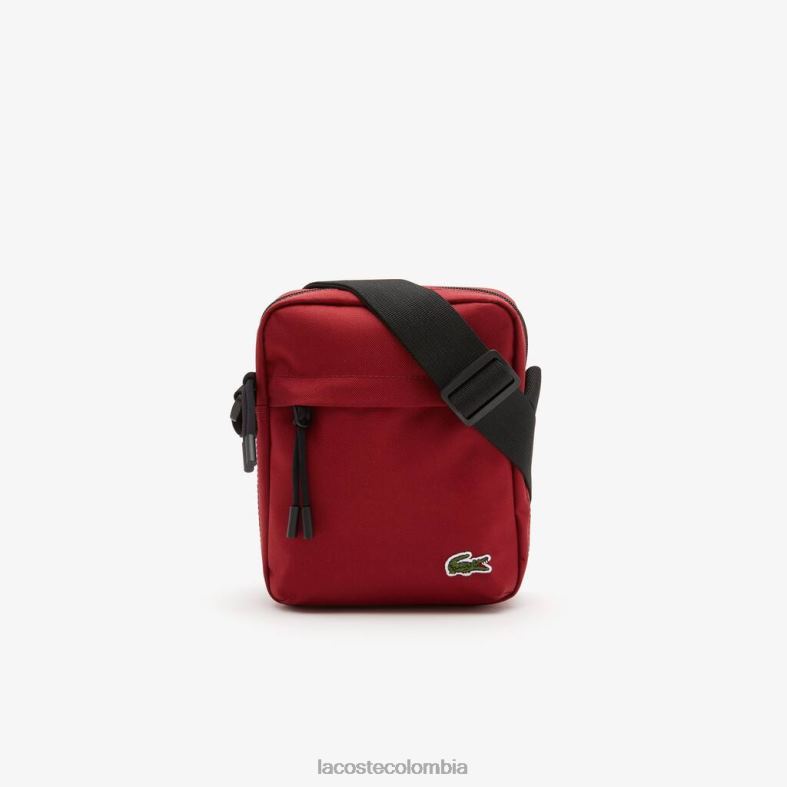 bolso cruzado con cremallera ciclismo rojo Lacoste bolsos y marroquinería unisexo 80XZX1980