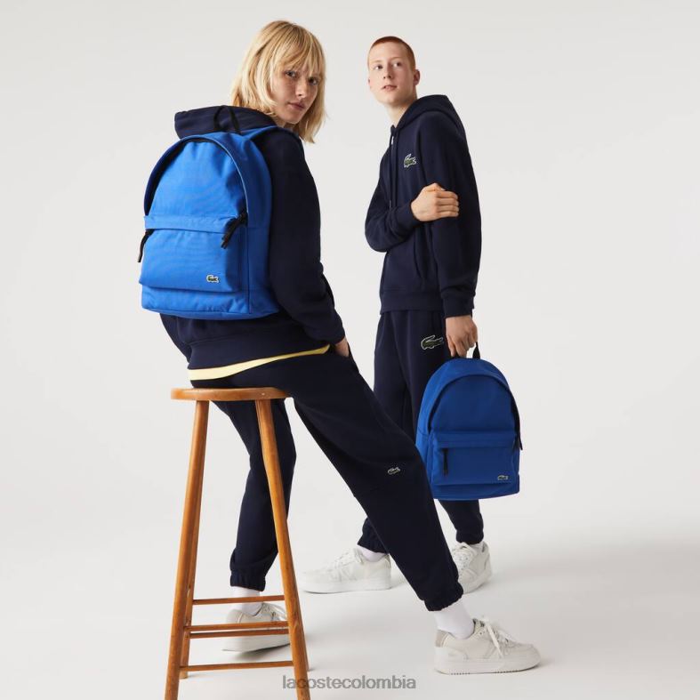 mochila con compartimento para computadora puerto pequeño Lacoste bolsos y marroquinería unisexo 80XZX2086