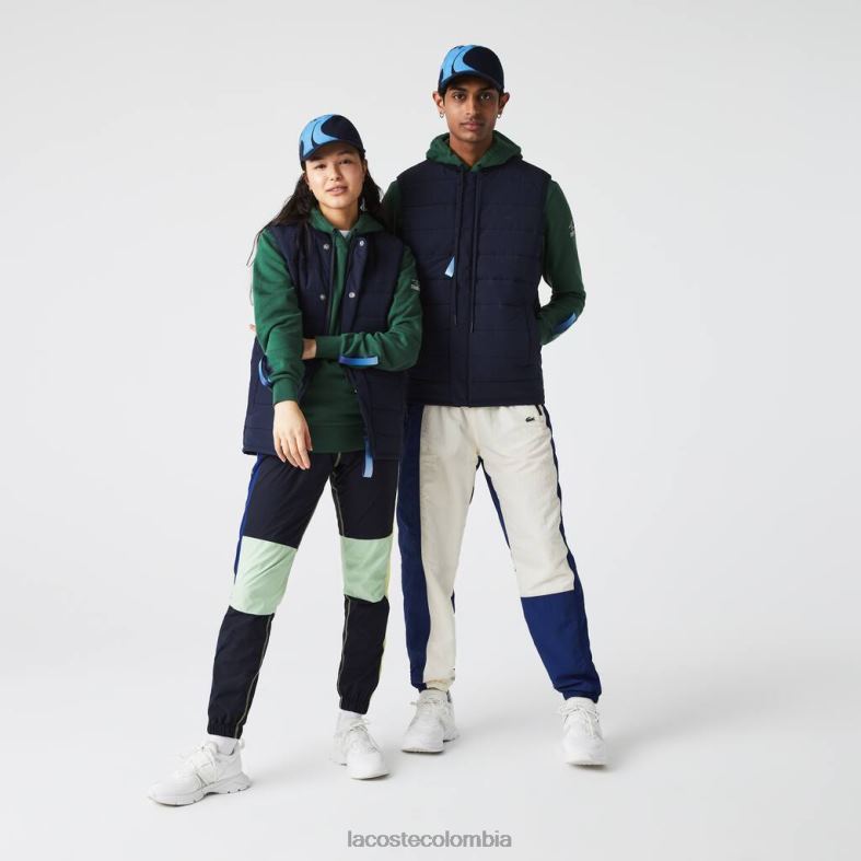 chaqueta sin mangas sport x theo curin azul marino/azul Lacoste ropa unisexo 80XZX1279