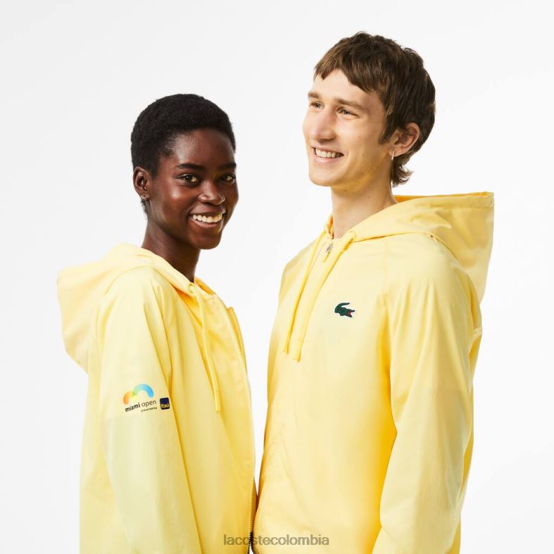 chaqueta sport miami open edition amarillo Lacoste ropa unisexo 80XZX397