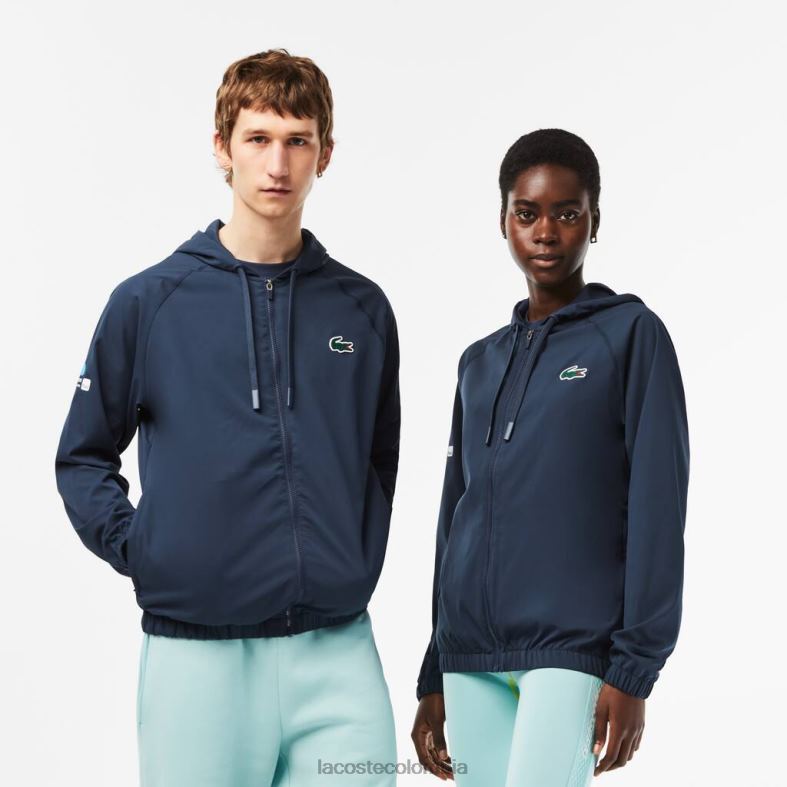 chaqueta sport miami open edition azul Lacoste ropa unisexo 80XZX395